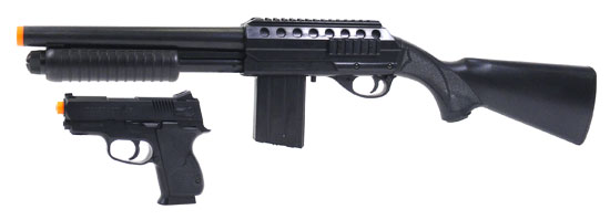 Mossberg Tactical Kit M590 Shotgun and .45 Pistol
