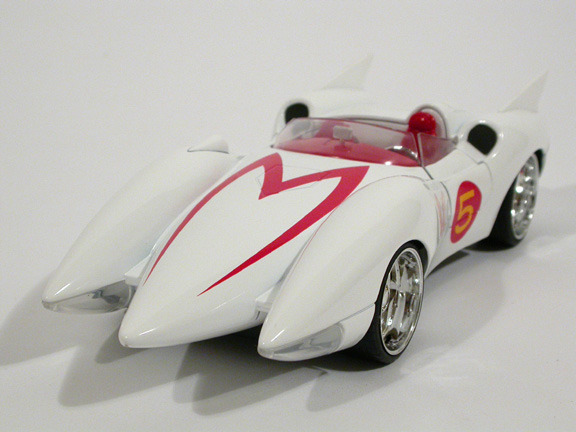 Macchinina Slot Auto World Speed Racer Mach 5 – Scala HO 1/64 – Nuova In Blister